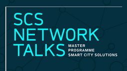 Grafik zur Bewerbung der ersten Smart City Solutions Network Talks
