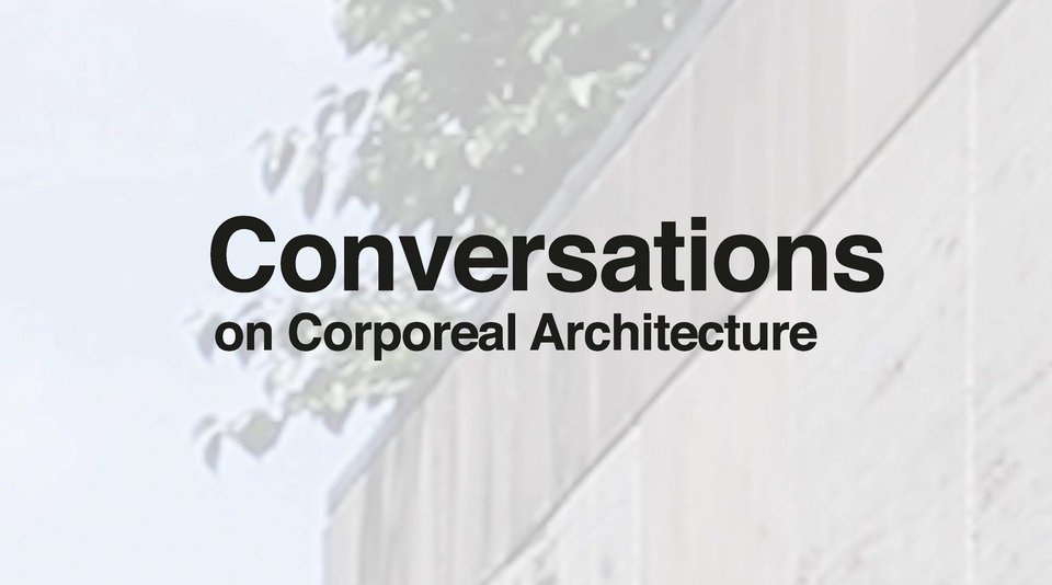 Grafik für die Corporeal Architecture Vorträge 2022