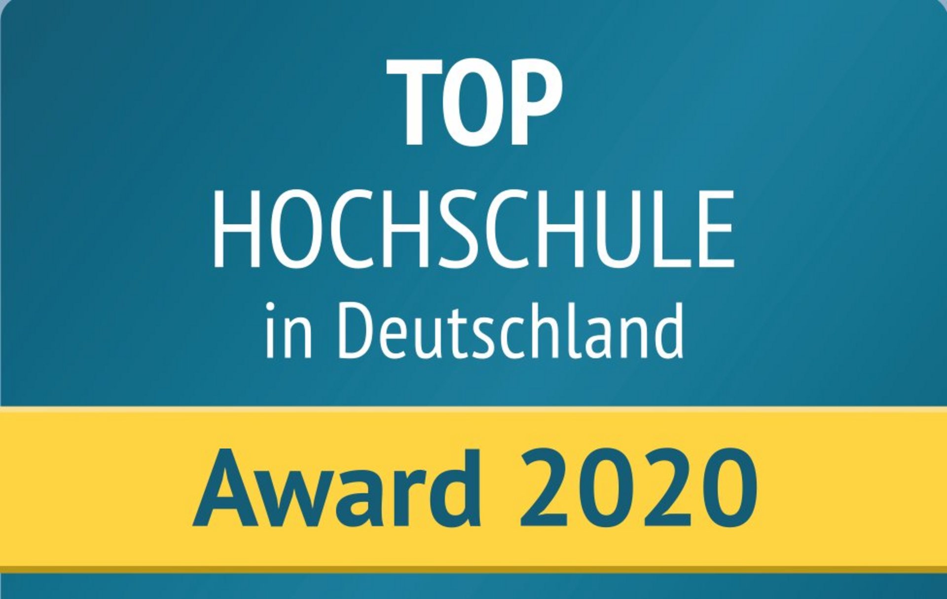 Logo zur Auszeichnung Top Hochschule durch StudyCheck