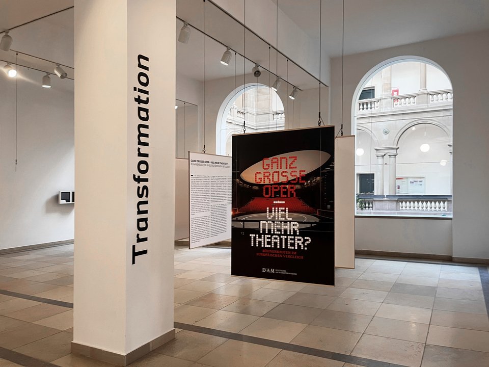 Ausstellung beim Symposium "Kultur Sanieren!"