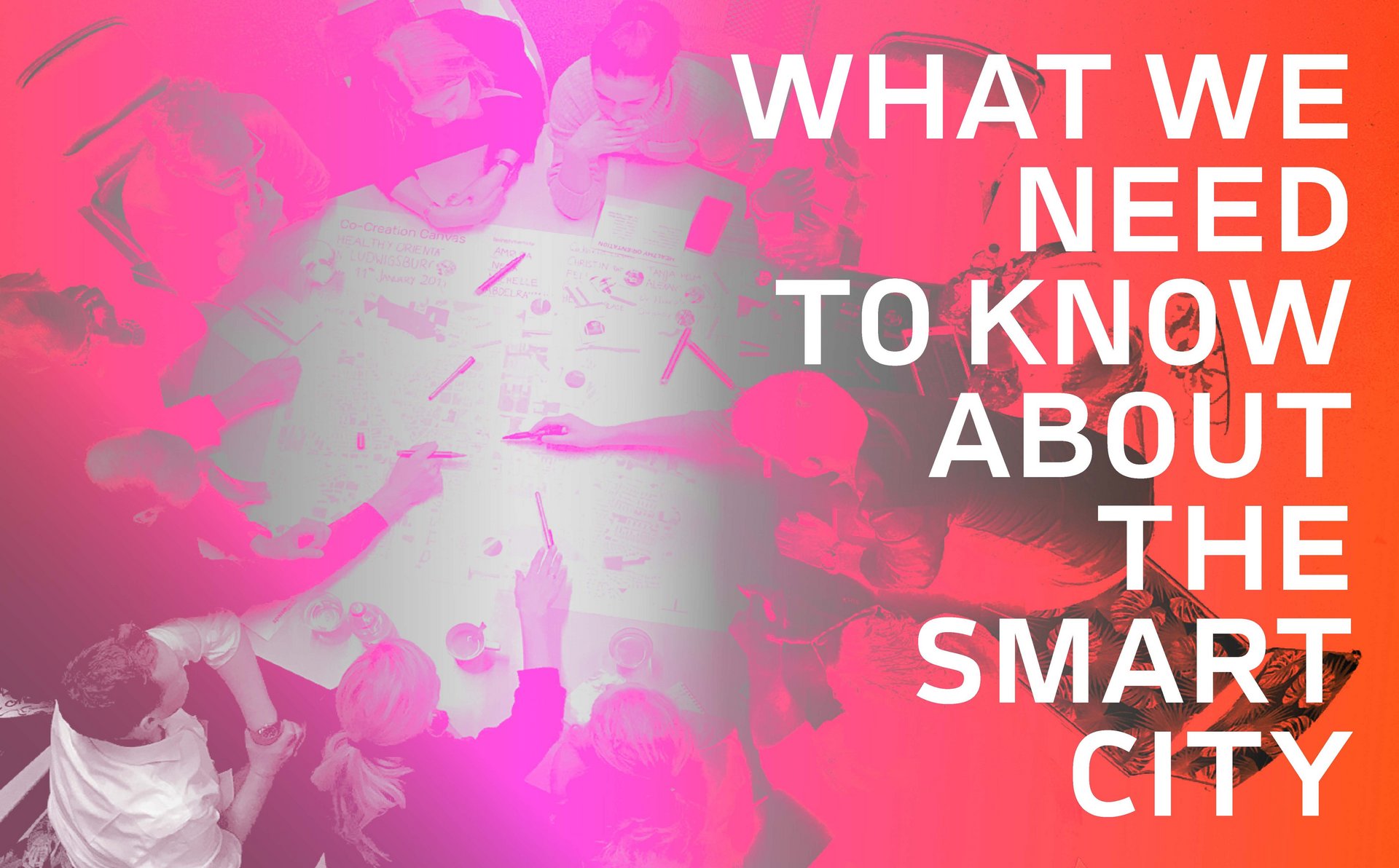 Ankündigungsgrafik für das Symposium "Was wir über Smart City wisse müssen"