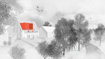 Rendering eines Exponats der Ausstellung