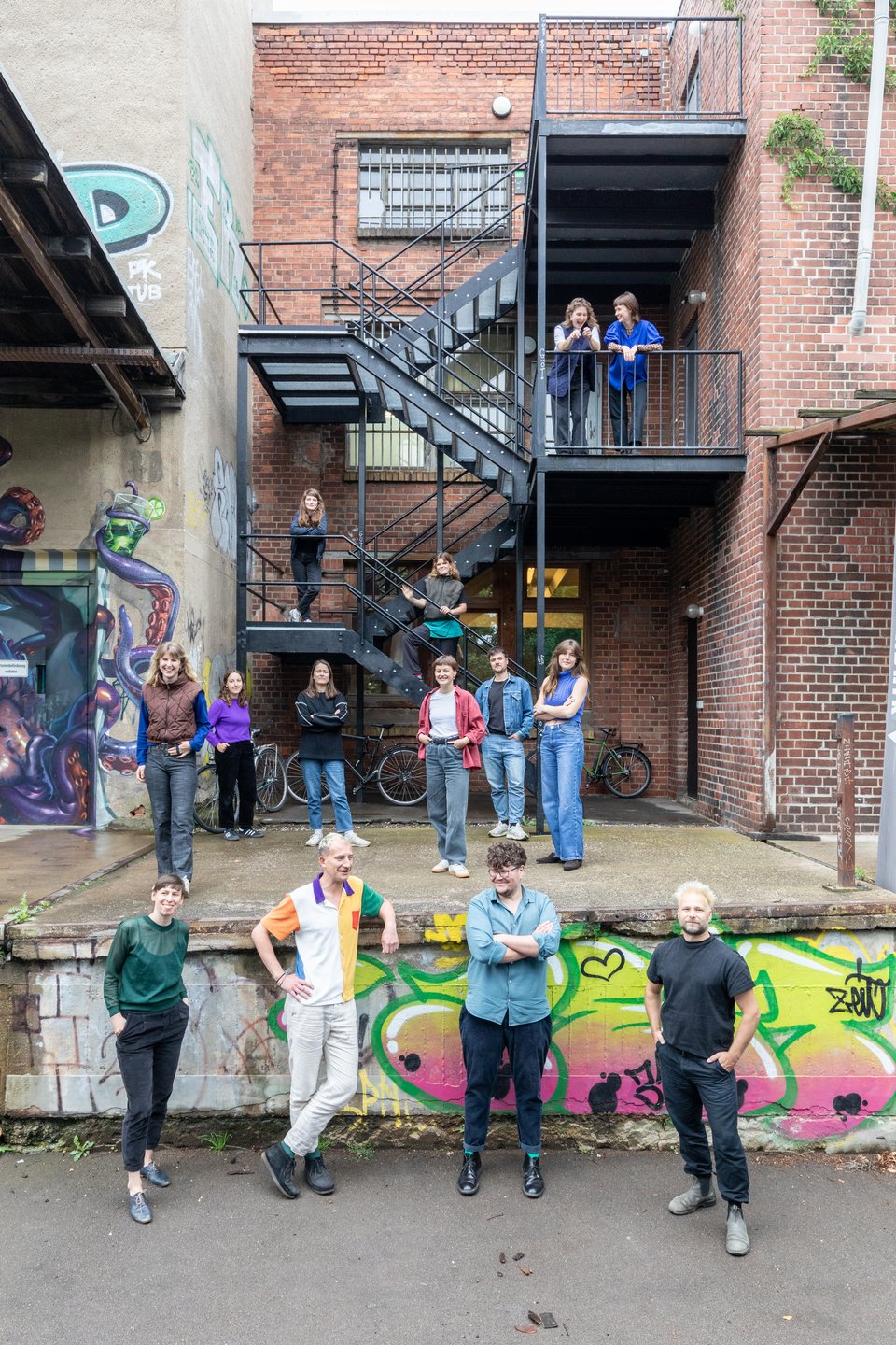 Projektteam des Octagon Architekturkollektivs