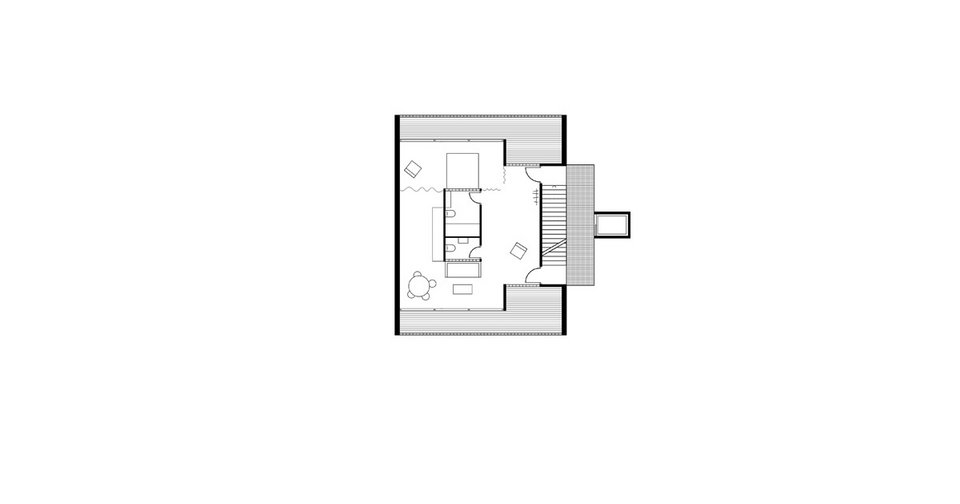 Grundriss der Studienarbeit Brandwand+