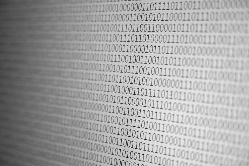 Abbildung eines binären Codes 