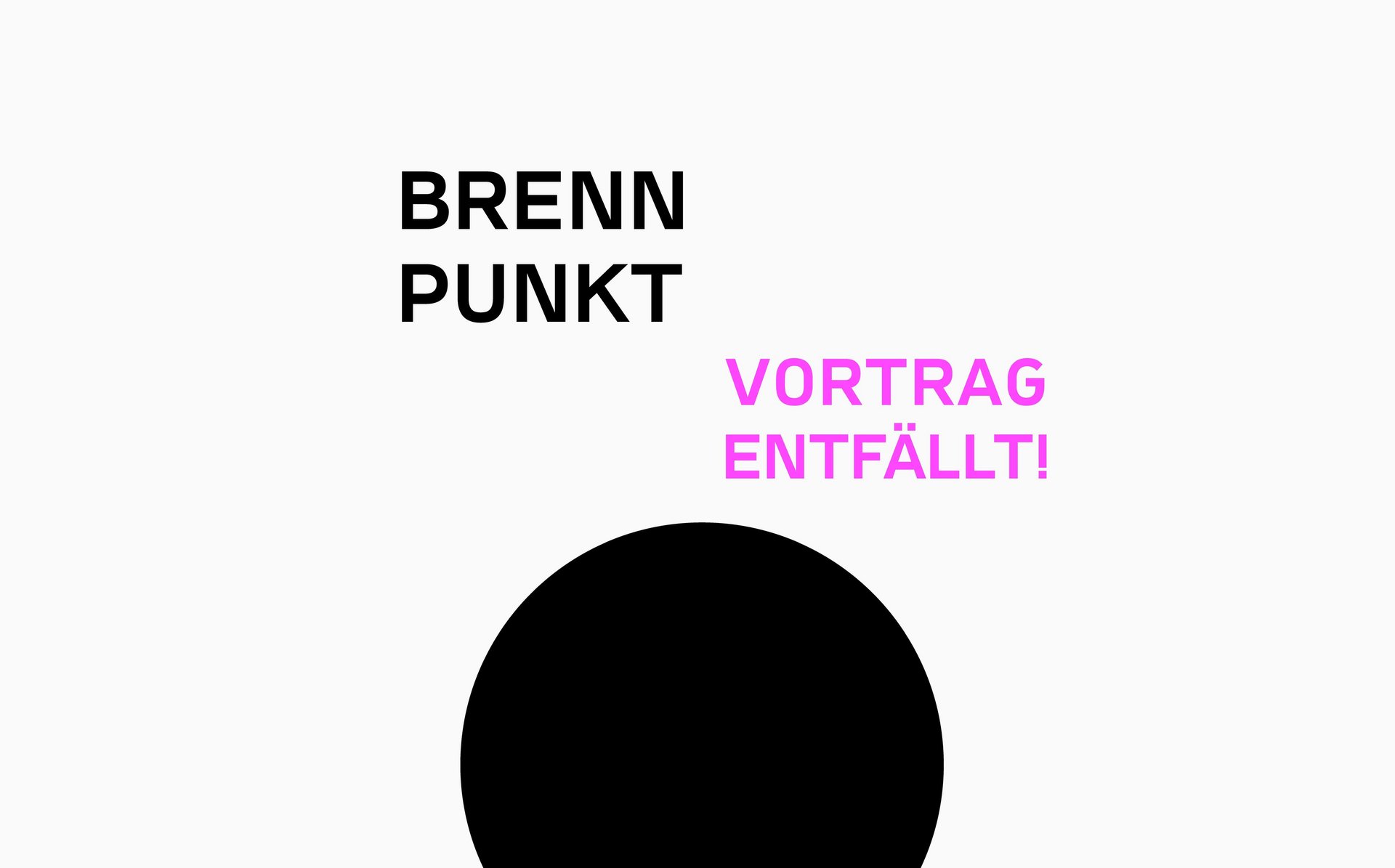 Grafik für das Entfallen des Brennpunkts Architektur