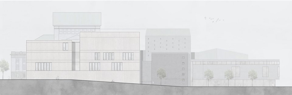 Ansicht der Studienarbeit Backstage – Neues Kulissenhaus für die Stuttgarter Oper