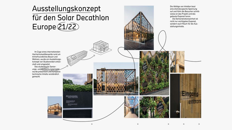 Darstellung des Leitsystems des SDE 21