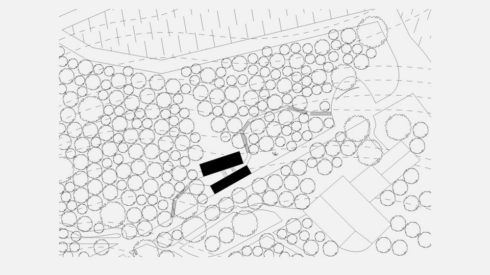 Lageplan der Studienarbeit "Zweig"