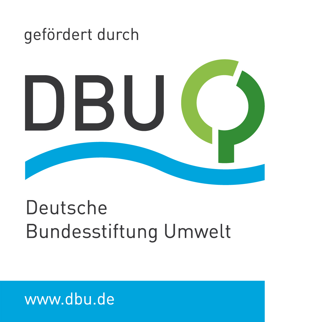 Logo: gefördert durch DBU Deutsche Bundesstiftung Umwelt www.dbu.de