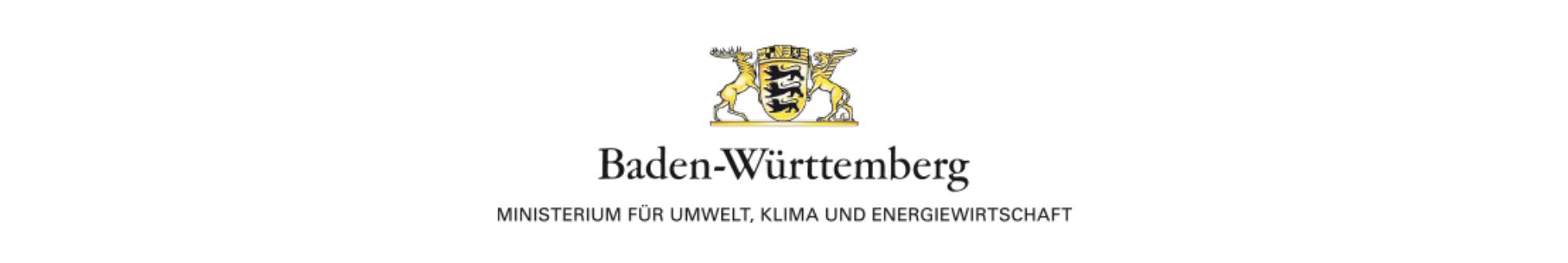 Logo des Umweltministeriums Baden Württemberg