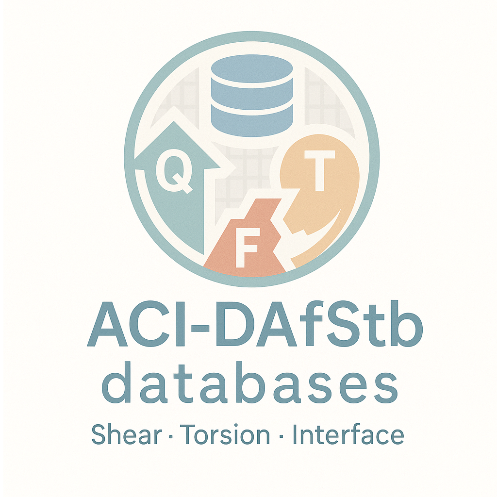 Logo: ACI-DAfStb databases - Shear Torsion Interface