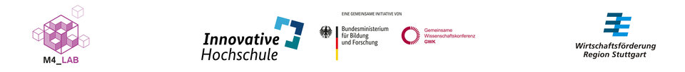 Logos der Innovativen Hochschule und des M4_LAB
