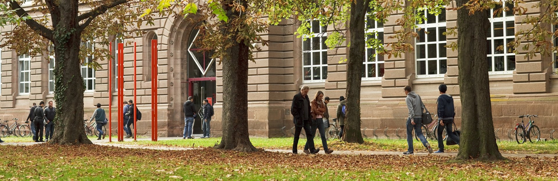 Ansicht Bau 1 vom Stadtpark