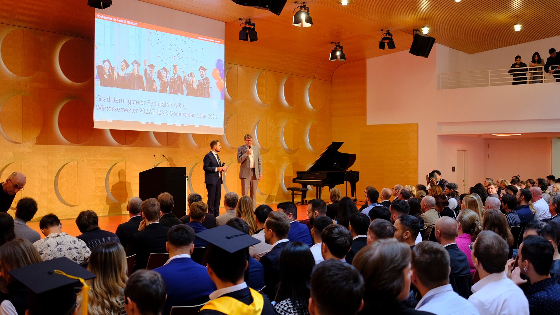 Graduation ceremony faculty C Hochschule für Technik Stuttgart