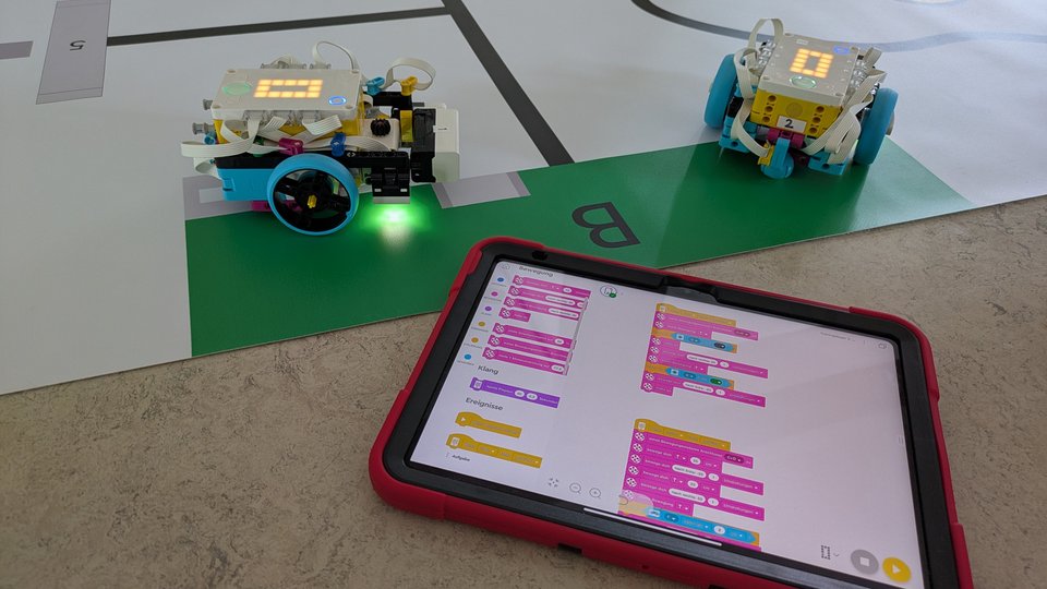 Tablet mit Code