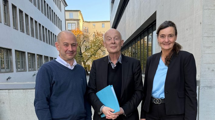 Joachim Schellnhuber zu Besuch an der HFT Stuttgart