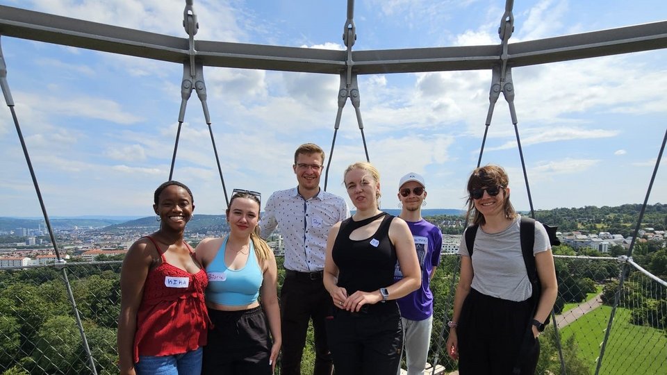 Besuch des Killesbergturms im Rahmen des Kulturprogramms