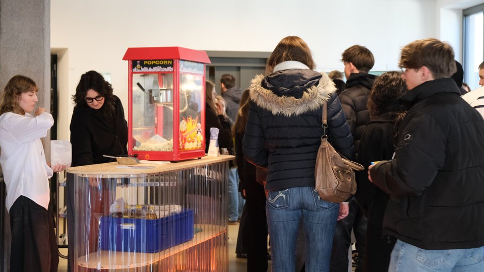 Studierende beim Studieninfotag 2025