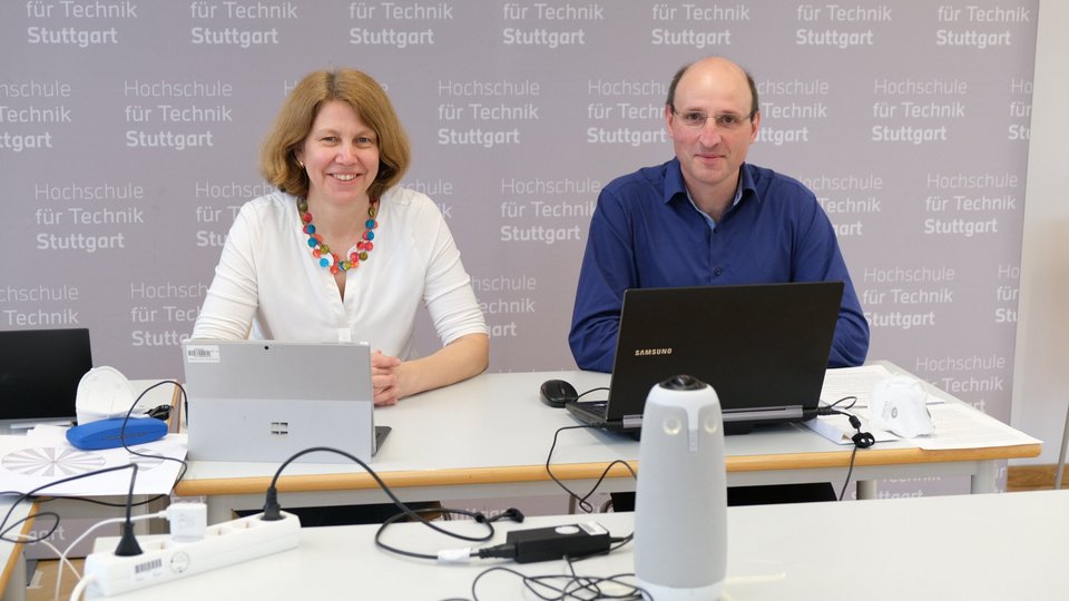 Prof. Dr. Annegret Weng und Prof. Dr. Harald Bauer