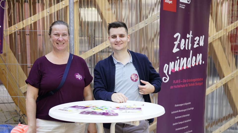 Erstsemesterbegrüssung WISE 2026 - Plan G Stand