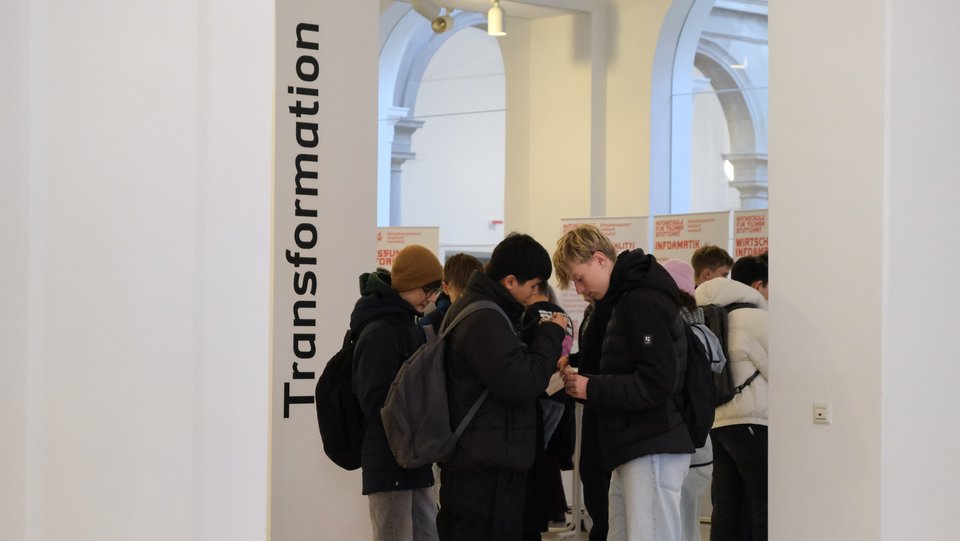 Studierende beim Studieninfotag 2025
