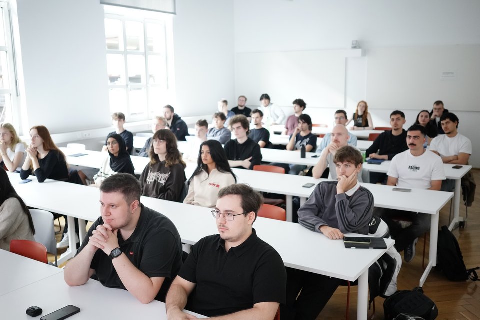 Erstsemesterbegrüssung mit Annegret Weng