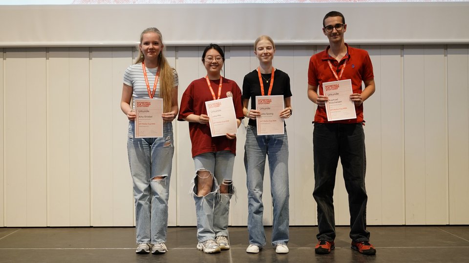 Teilnehmer:innen des Mathe-Cups