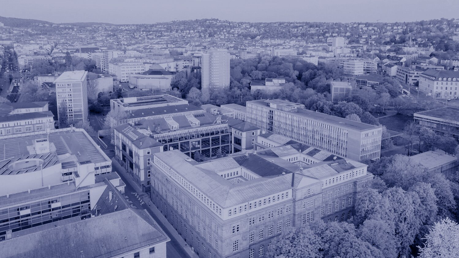 Die Hochschule aus der Vogelperspektive