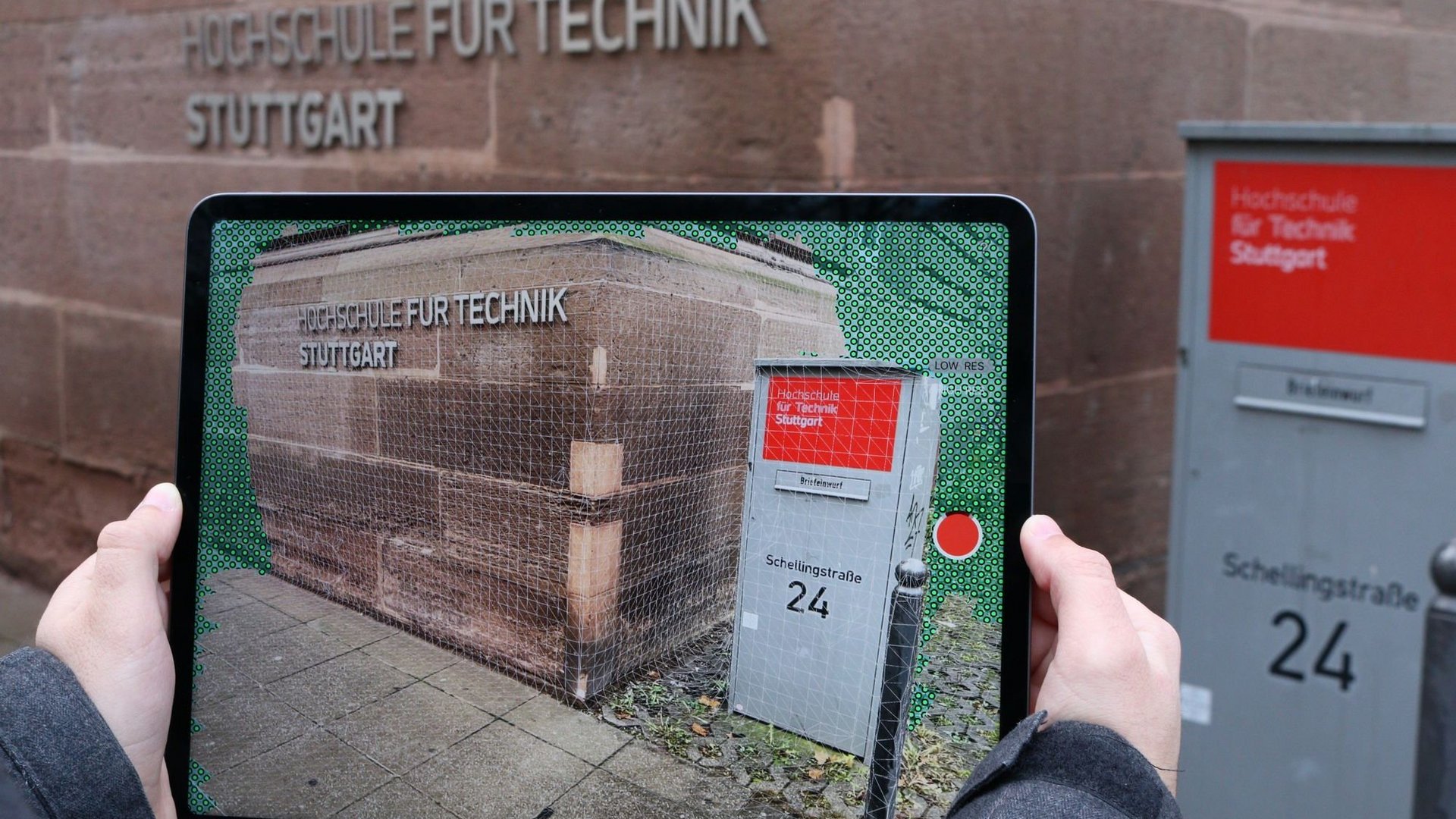 Laserscanning mit dem IPAD