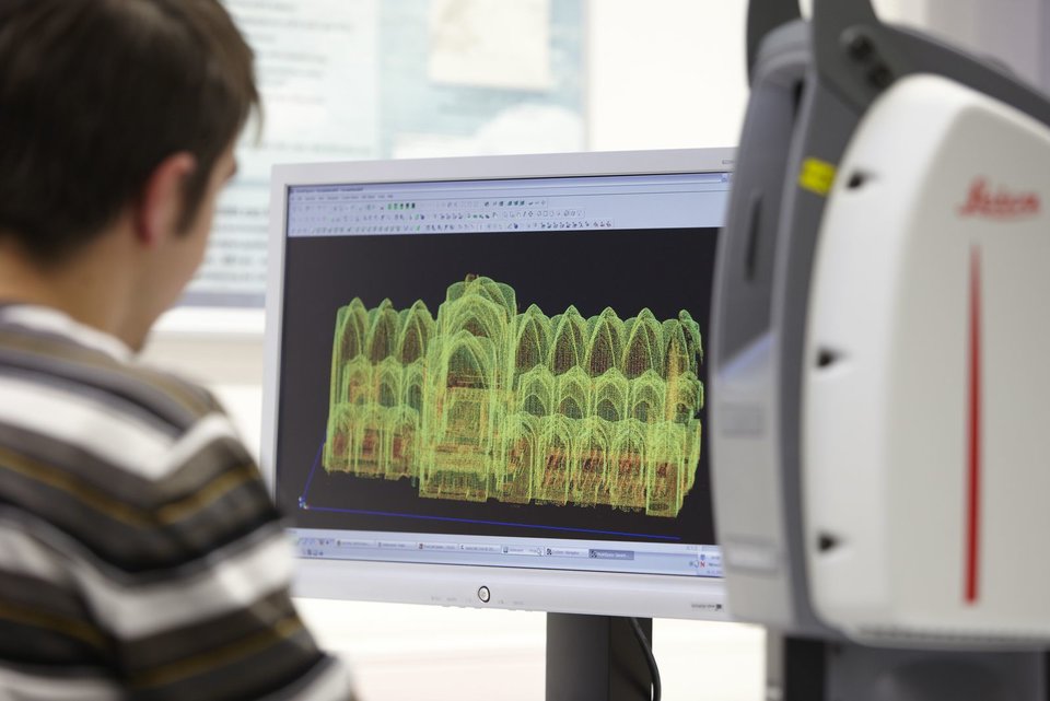 Vermessung und Geoinformatik Auswertung Laserscanning