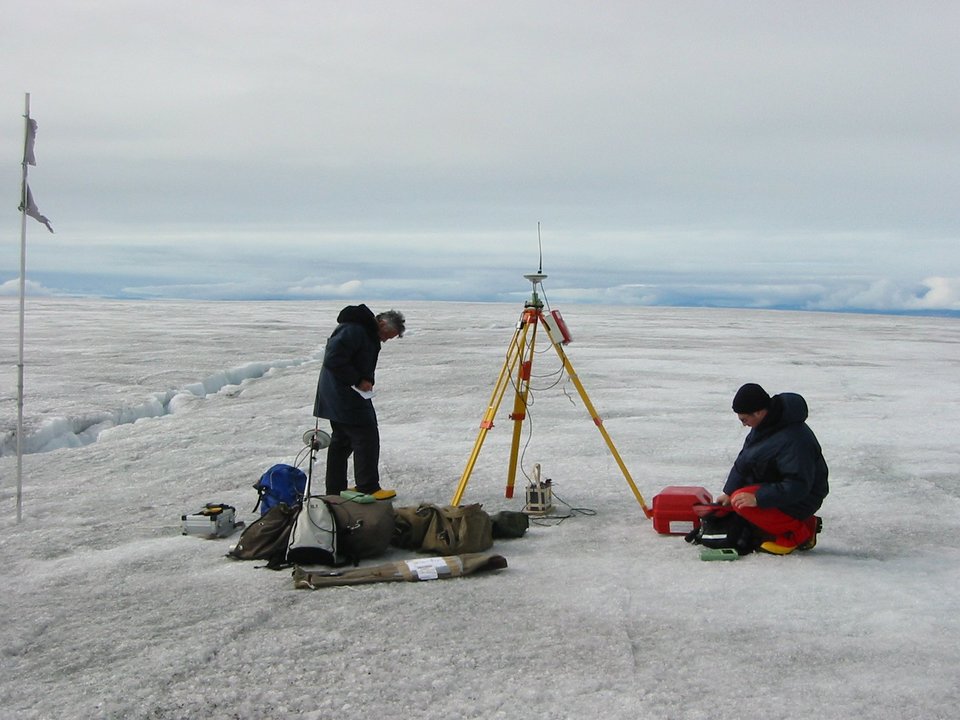 Vermessung und Geoinformatik Einsatz in der Polarfoschung