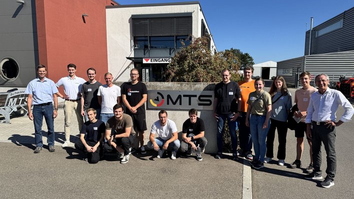 Exkursion zu MTS 2025 - Gruppenbild