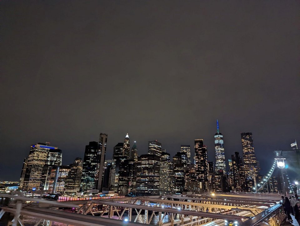 New York City bei Nacht