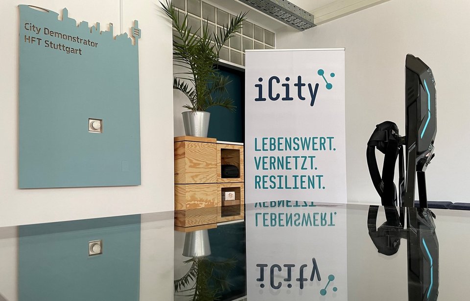 City-Demonstrator-Raum an der HFT Stuttgart