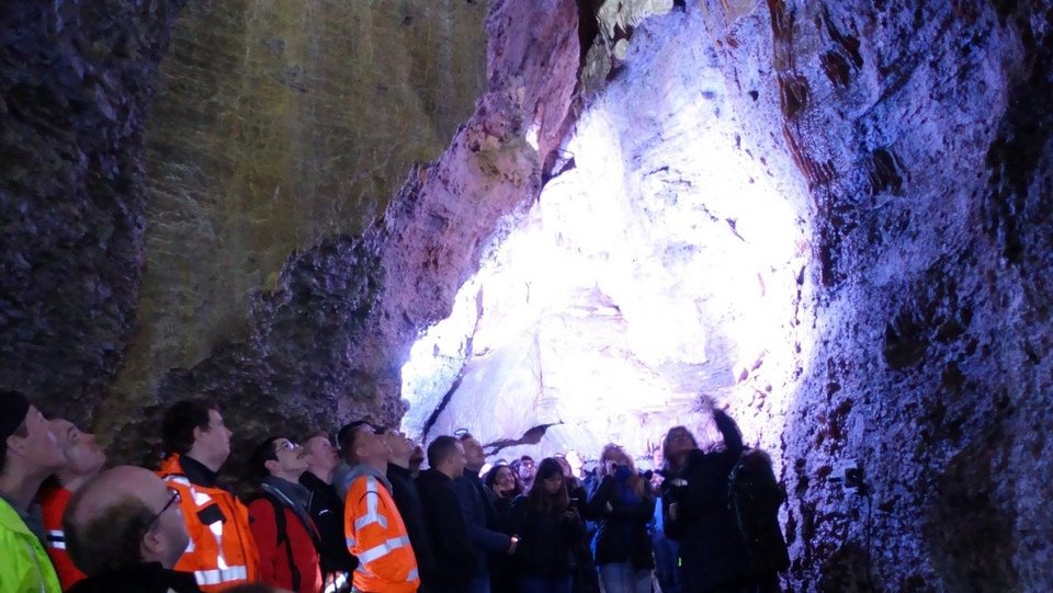 Besuch der Eberstädter Tropfsteinhöhle