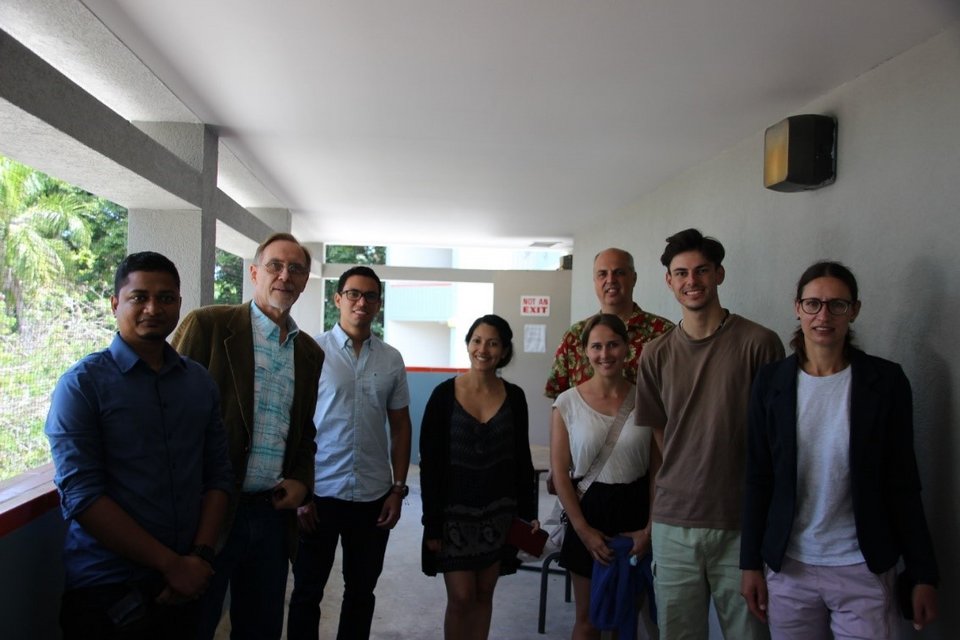 Gruppenbild der Workshop-Teilnehmer am Mayagüez-Campus