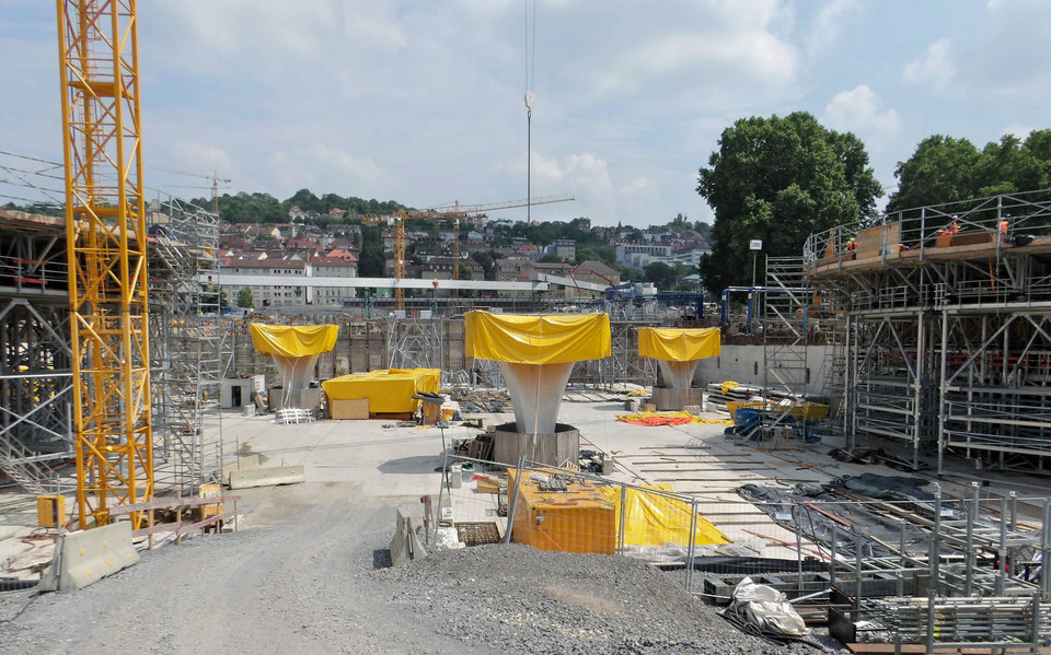 Baustelle Stuttgart 21